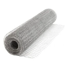 Sechseck-Geflecht 25 X 25 Mm Feuerverzinkt 0,5 X 10 M