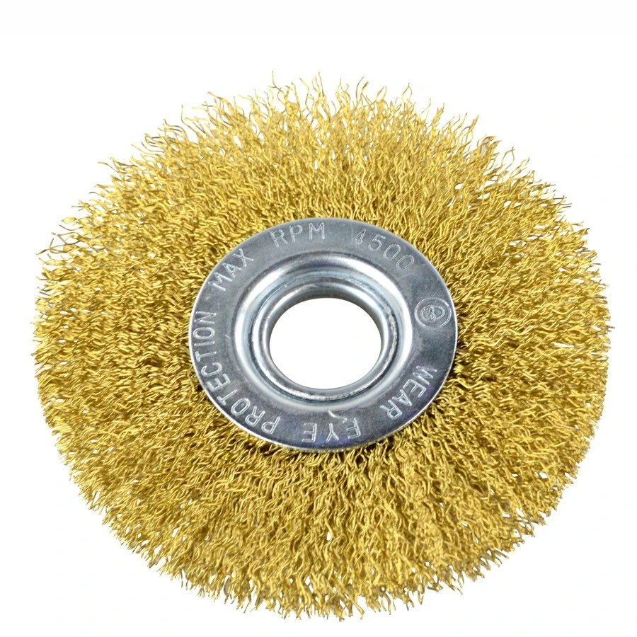 Scheibenbürste 115mm Gewellt