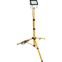 Meister LED Flutlichtstrahler Tragbar Auf Teleskopstativ 30 W