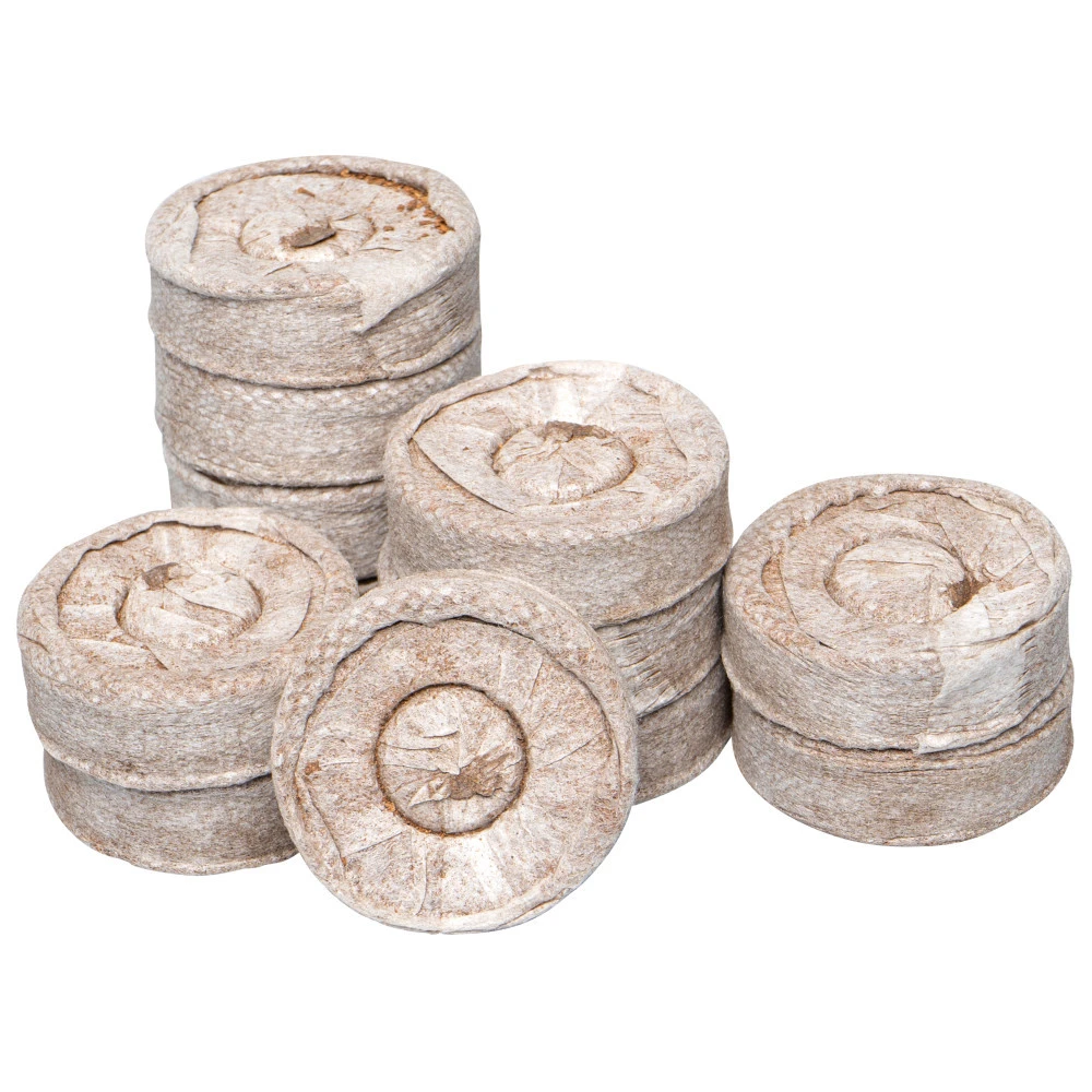 Quelltabletten-Set 20 Stück, Rund