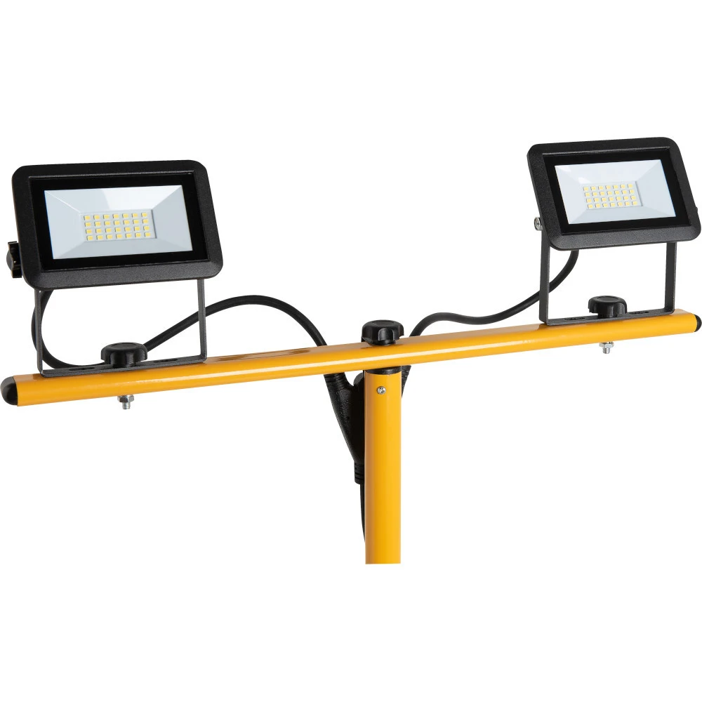 Meister LED-Flutlichtstrahler Tragbar Auf Teleskopstativ 2 X 20 W - Image 2