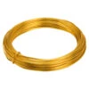 Bindedraht 12 M Gold, Aus Aluminium