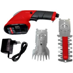 GERMANIA Akku Gras- Und Strauchscheren-Set GPS 3,6 V Mit Ladekabel