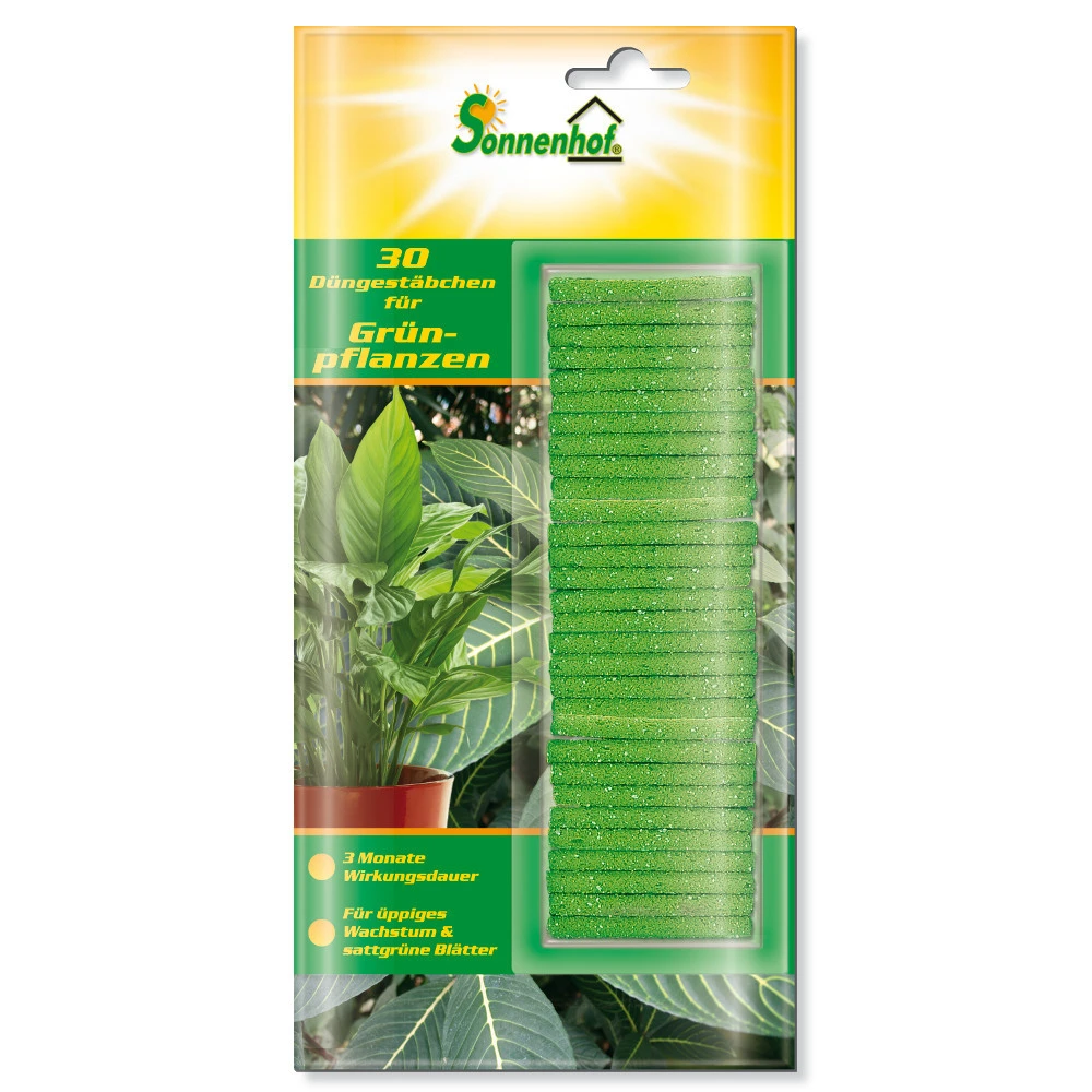 Düngestäbchen Für Grünpflanzen 30 Stück Für Kräftiges Wachstum