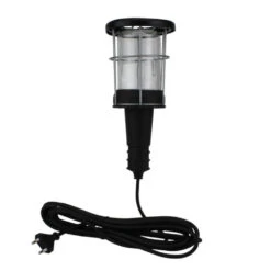 Arbeitsleuchte Gummi E27 100 W, 5 M