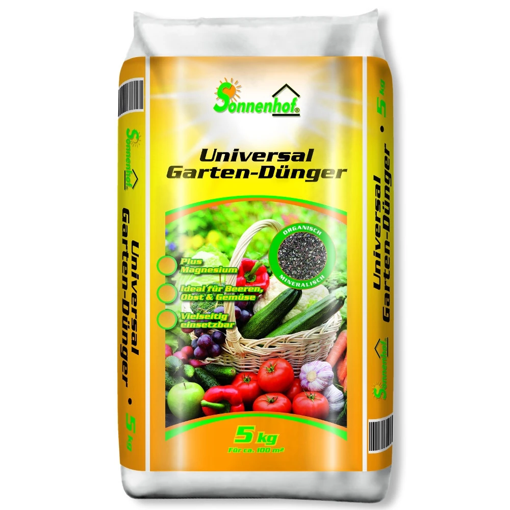 Gartendünger 7-5-8-2 Organisch-mineralisch 5 Kg