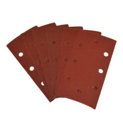 Güde Klett-Schleifpapier-Set 6-teilig, Für Flächenschleifer FS 90 E